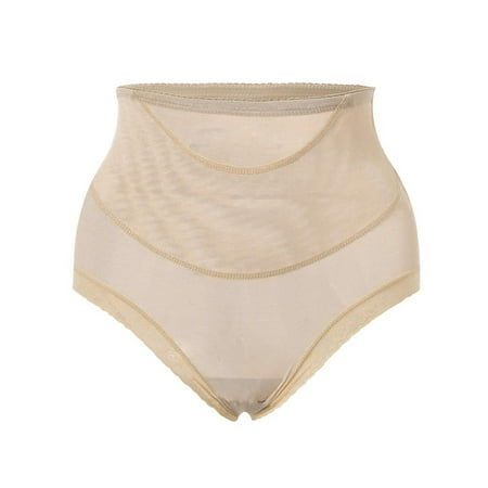 Jgppe Womens Shape Underwear Belly Hide Butt Lifting High Waist Breathable Slimming Panty Shapewear