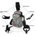 thumbnail image 5 of HELLHERO Astronaut Skateboard Pattern Shoulder Purse Lightweight Adults for Outdoor Travel Daily Use 4.33"x1.97"x7.09", 5 of 7