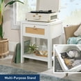 thumbnail image 4 of Sauder Isabella Isle Engineered Wood Bedroom Nightstand in White, 4 of 14