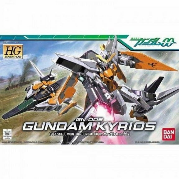 Bandai Collectible 1/144 HG Gundam Kyrios 00-04 Action Figures
