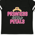 thumbnail image 4 of Inktastic Princess of the Petals with Crown Girls Toddler T-Shirt, 4 of 5