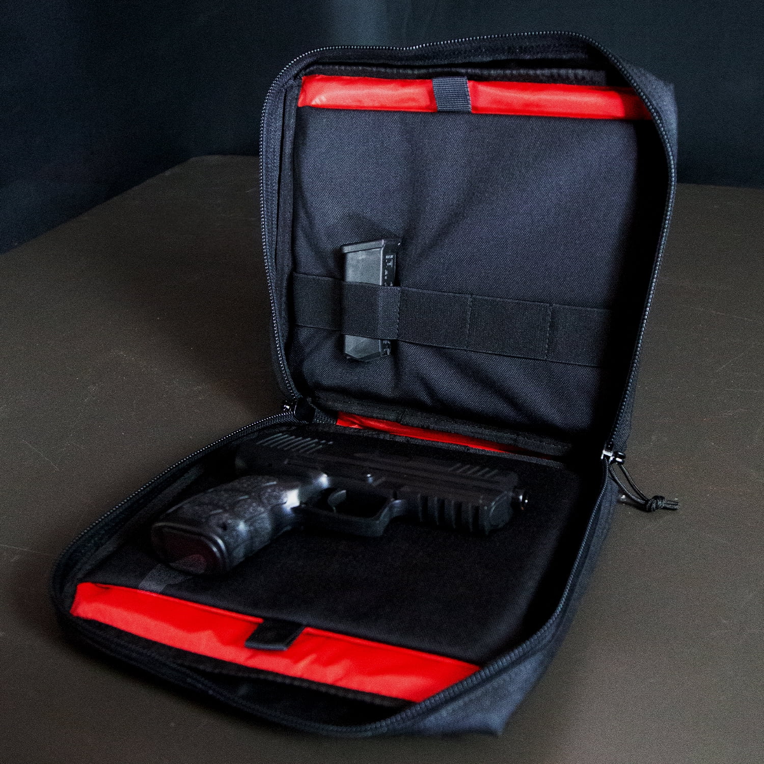 DDT Viper Padded Double Pistol Case, Color Black