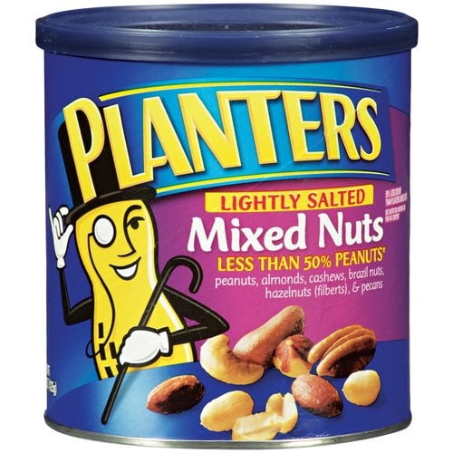 Planters Mixed Nuts, Lighlty Salted, 15 Oz by Kraft