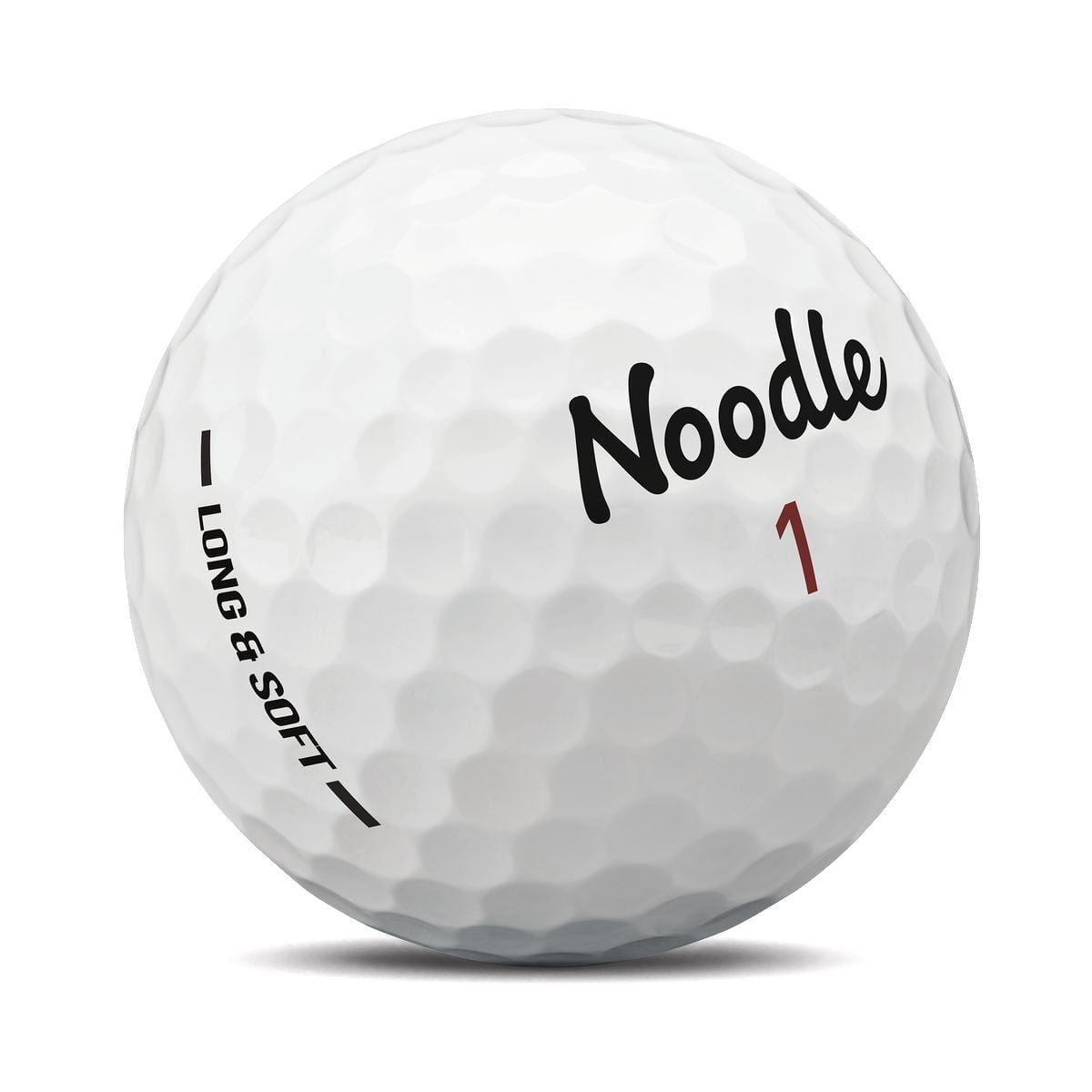 NOODLE LONG & SOFT GOLF BALLS (24 BALL PACK), Get distance and soft feel with Noodle Long & Soft