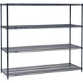 thumbnail image 3 of Nexel 5 Tier Wire Shelving Starter Unit, 72"W x 24"D x 63"H, 3 of 4