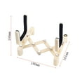 thumbnail image 2 of SEWACC 1Pcs Support de Violon Réglable Noir pour Petits Instruments et Accessoires Musicaux, 2 of 4