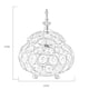 thumbnail image 3 of Candelabros de Cristal para El Hogar, Portavelas Huecos Grandes, Soporte para Candelabros, para Decoración Del Hogar, Boda , Plata Yotijar Portavelas de candelita de cristal, 3 of 10
