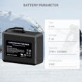 thumbnail image 2 of Batería DFTIM 7.4V 5000mAh Li-Polímero Paquete Dual, 2 of 7