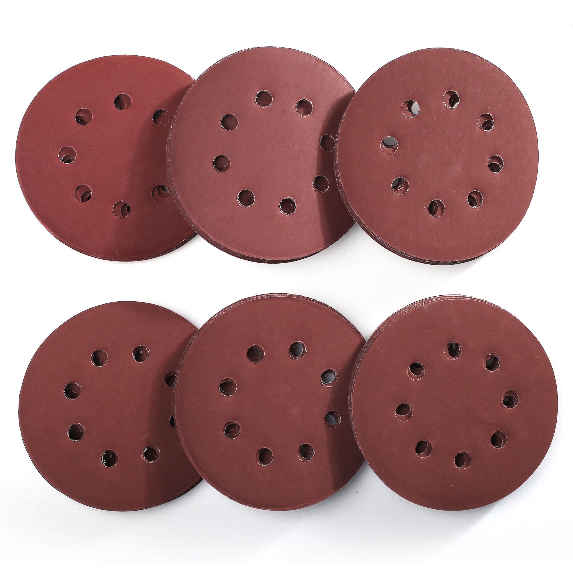 10000# Grit Mixed Grits 5"Inch 125mm Discs Wet And Dry Sandpaper Sand Paper 60# 