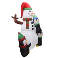 thumbnail image 1 of Muñeco Nieve Gigante Iluminado Modelo 525969696656 (EE. UU.), 1 of 9