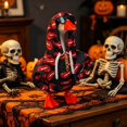 thumbnail image 4 of RUINIXCW 7 Inch Halloween Deck Goose Outfits Desk Duck Outfit Mini Porch Goose Outfit  for Desktop Goose Figurine Holiday Desk Goose Clothes Hoodie and Accessory (No Goose), 4 of 6