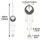 thumbnail image 3 of 1pc Crystal Wind Catcher Wind Chime, Window Hanging Crystal Drop Prism Ornaments, Chandelier Aurora White Crystal Prism Decoration Garden Outdoor Decoration Pendant, Rainbow Hanging Suncatcher For Win, 3 of 4