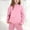 Pink, variant on Kids Sweatsuit Set 2 Piece Sweatshirt with Leggings Pants Solid Long Sleeve Pullover Soft Spring Outfits Set Blue Sweatsuit Boys Fashion 3-4 Years