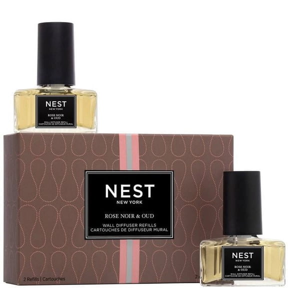 Nest Plug in Wall Diffuser Rose Noir & Oud Refill