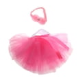 thumbnail image 1 of Disfraz tul recién nacido para bebés y niñas, conjunto de diadema, accesorios para fotografía Rosa Yotijar Tutú de bebé, 1 of 10