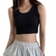 thumbnail image 4 of Camiseta sin mangas de entrenamiento de canalé para mujer,Camiseta sin mangas deportiva para mujer Camiseta sin mangas deportiva de canalé para mujer Camiseta sin mangas de ejercicio ajustada Tecnología avanzada, 4 of 8