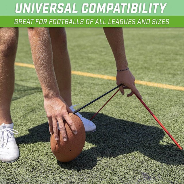 LJNYFDC Wear-resistant Football Stand Iron Rugby Rack Precise Kicking Holder Stable and Portable Professional Field Goal Kicking Stand for Rugby Training