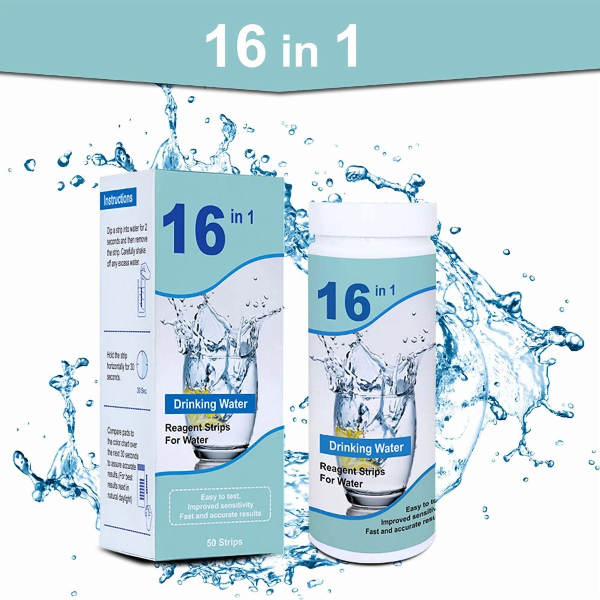 CRESTIN- 6 In 1 Drinking Water Test Kit Strips 7 In 1 Home Water Quality Test For Tap Us