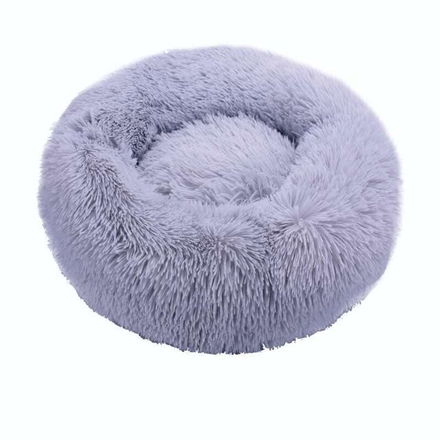 Camas redondas para gatos, casa de felpa suave y larga, la mejor cama para perros, cesta para perros, productos para mascotas, cojín, cama para gatos, alfombrilla para gatos, sofá para dormir de animales Tan Jianjun unisex