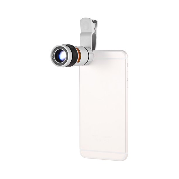 8X Zoom Optical Smartphone Teleobjetivo Lente Telescopio Portátil Teléfono Móvil con Clip Universal Abanopi Lente del teléfono