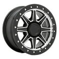 thumbnail image 2 of Black Rhino Powersports Cast Aluminum Rim BLWEB 15X7 4X110 G-BLK-MACH 36MM, 1570WEB364110F80, 2 of 4
