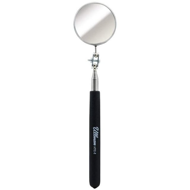 HTC-2 High-Tech Telescoping Inspection Mirror, 2-1/4" Diameter, 6-1/2" to 36-3/8" Length