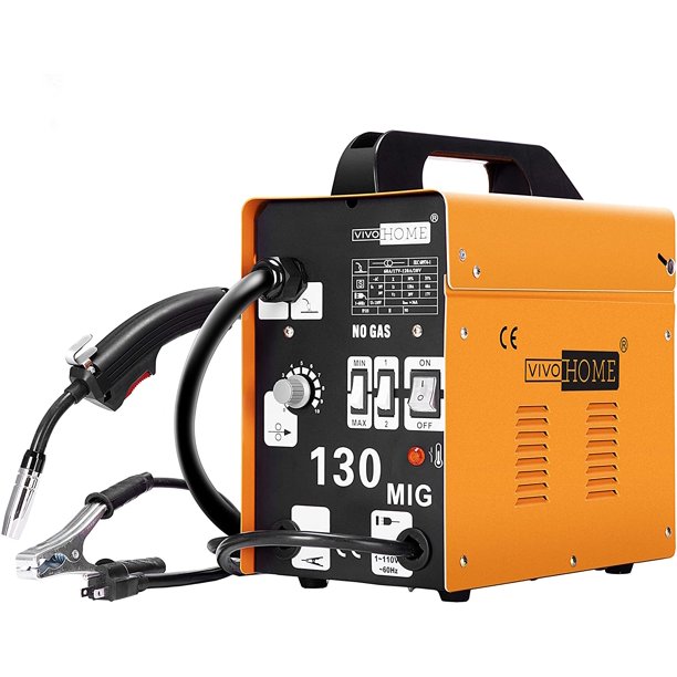 VIVOHOME Portable Flux Core Wire No Gas MIG 130 Welder Machine 110V