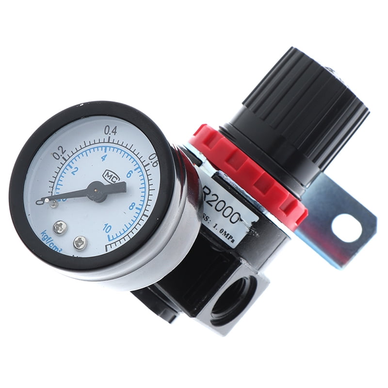 AR2000 Pneumatic Compressor Air Pressure Gauge Relief Regulating Regulator Valve 