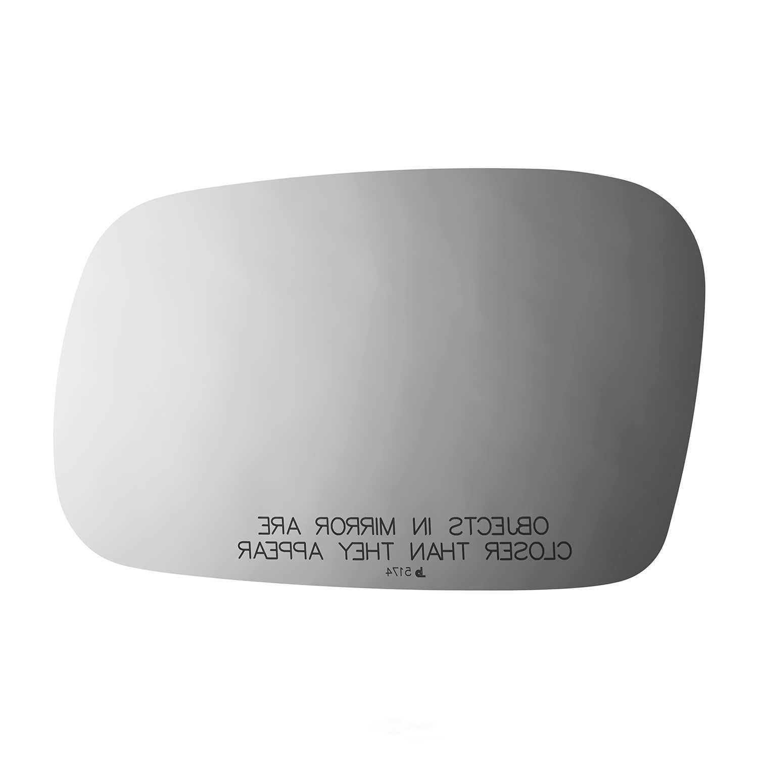 Burco 5174 Passenger Side Convex Replacement Mirror Glass for Honda Civic