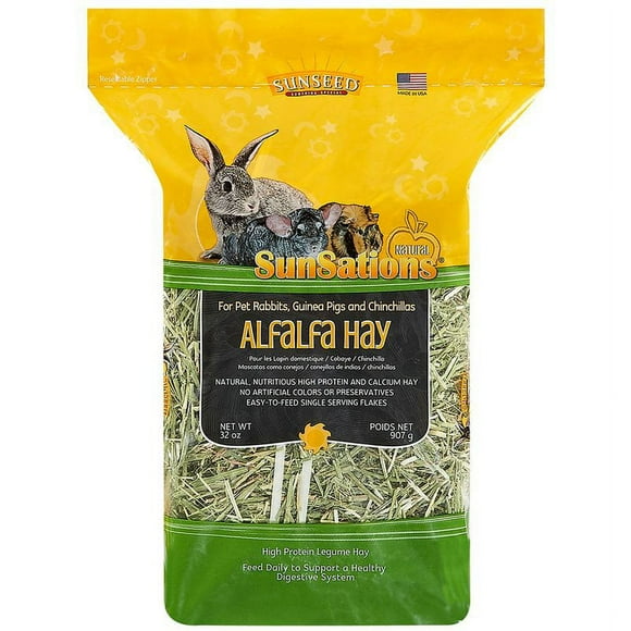 Sunseed SunSations Natural Alfalfa Hay