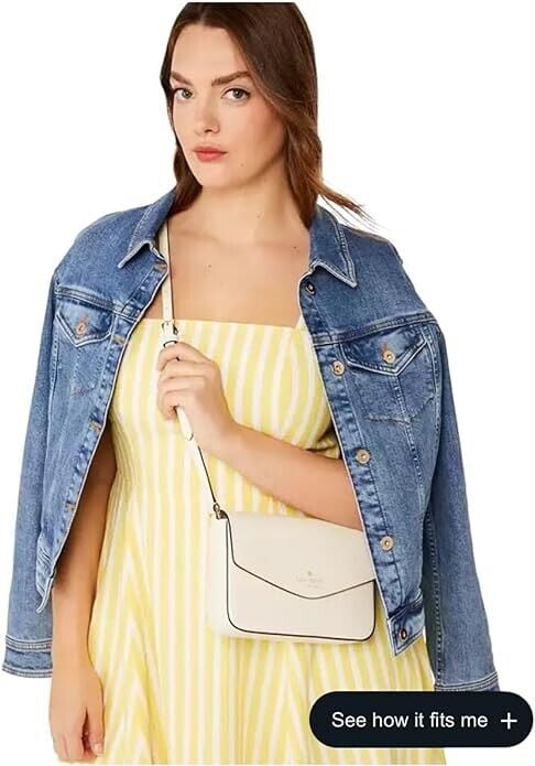 ショルダーバッグ・ポシェット MEDIUM ENVELOPE CROSSBODY BAG Kate Spade New York Sadie Envelope Saffiano Leather