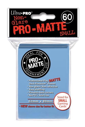 2 Deck Box 240 Blue Ultra Pro Small Matte Protector Card Sleeves 