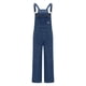 thumbnail image 3 of Ceisia Men's Denim Bib Overalls Loose Fit Solid Color Work Pants with Multi Pockets Dark Blue XL Gifts, 3 of 6
