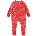 thumbnail image 4 of RXMEKW Barboteuse à Imprimé de Noël pour Bébés 0-24 m Pyjama à Pieds à Manches Longues Rouge 0 m, 4 of 9