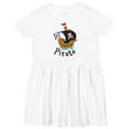 thumbnail image 3 of Inktastic Lil' Pirate Pirate Ship, Pink Bandana Girls Toddler Dress, 3 of 5