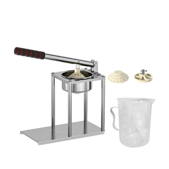 Manual Fruit Press With 500ml Measuring Cup And Flat Strainer Multipurpose Fruit Squeezer with Strainer