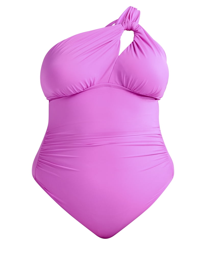 Sofia by Sofia Vergara One-Shoulder Swimsuit - women's XS-3X