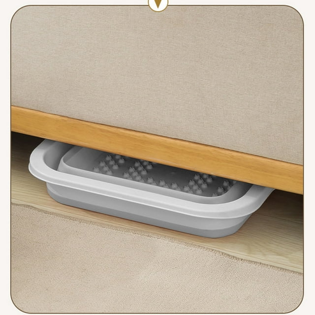 Large Capacity Silicone Foldable Foot Soaking Tub for Home Travel Applicable