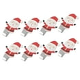 thumbnail image 1 of Gancho adhesivo sin clavos BuyWeek 8 piezas acero inoxidable, 1 of 12