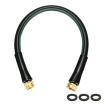 Uxcell Garden Hose 5/8 Inch x 2 FT, Flexibleer Hose, Hose with Male to Female Fittings