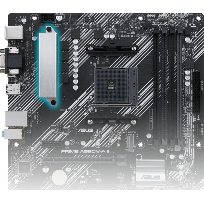 Buy ASUS Prime A520MA II/CSM AMD AM4(3rd Gen Ryzen) microATX