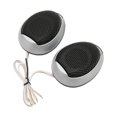 thumbnail image 3 of 2 uds altavoces de agudos para coche 98dB 1000W altavoz de Audio estéreo Interior tipo domo para sistema de sonido plateado, 3 of 14
