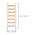 thumbnail image 4 of Miangastore 10pcs Mini Wooden Ladder for Dollhouse Micro Landscape Ladder Model Photography Props for DIY Crafts Miniature Decor Accessories, 4 of 9