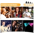 thumbnail image 2 of facefd 6Pcs Cocktail Shaker Set Stainless Steel Drink Shaker Bar Set Bartender Kit, 2 of 6