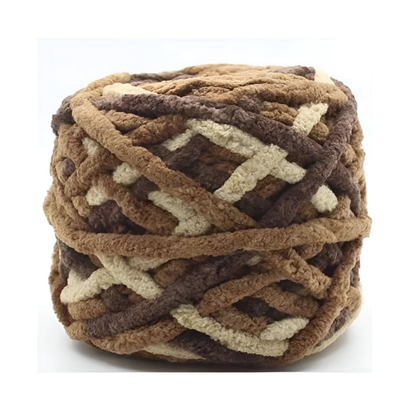 ACDANC Chunky Knit Chenille Yarn Soft Velvet Yarn Crochet Knitting Blanket Yarn DIY Craft for Knit Sweaters,Blankets,Shoes,Scarves,Clothes