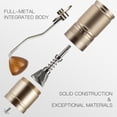thumbnail image 6 of Manual Coffee Grinder with Numerical External Adjustable Setting, Capacity 30g with CNC Stainless Steel Conical Burr for Home and Travel, 6 of 7