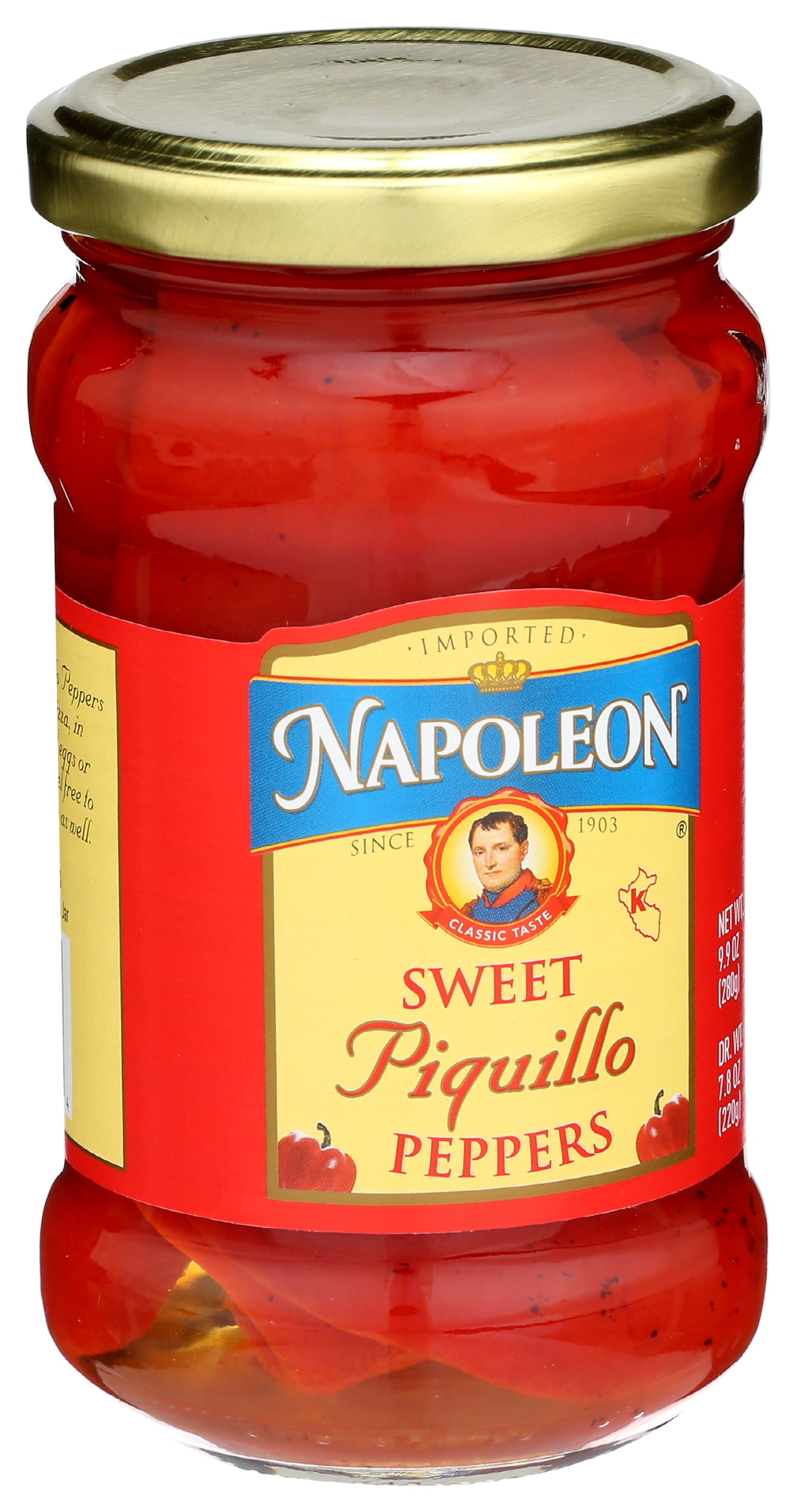 (Pack of 12), Napoleon Sweet Piquillo Peppers, 9.9 oz