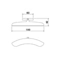 thumbnail image 2 of Reposabrazos de banjo perfke para instrumento musical Luthier, 2 of 9