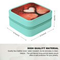 thumbnail image 2 of Pratyus Heart-Shaped Tree Jewelry Organizer Travel Case for Necklace, Ring, Earring - Portable and Compact with High Quality Materials - Best Gift for Various Occasions Green, 2 of 5