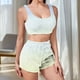 thumbnail image 1 of Conjunto de pijama de terciopelo de doble cara para mujer, para casa, invierno, 1 camiseta + 1 pantalón, camiseta y pantalón de poliéster., 1 of 6